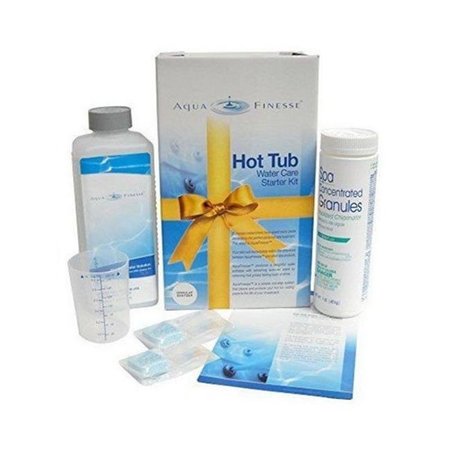 TOWNLEY Aqua Finesse AQF956306 Dichlor Hot Tub 1 Month Starter Kit AQF956306